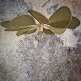 Aerial suspension, 12 metal and linen blades