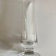 Set of 10 Scandinavian champagne flutes in half crystal sounding 1960