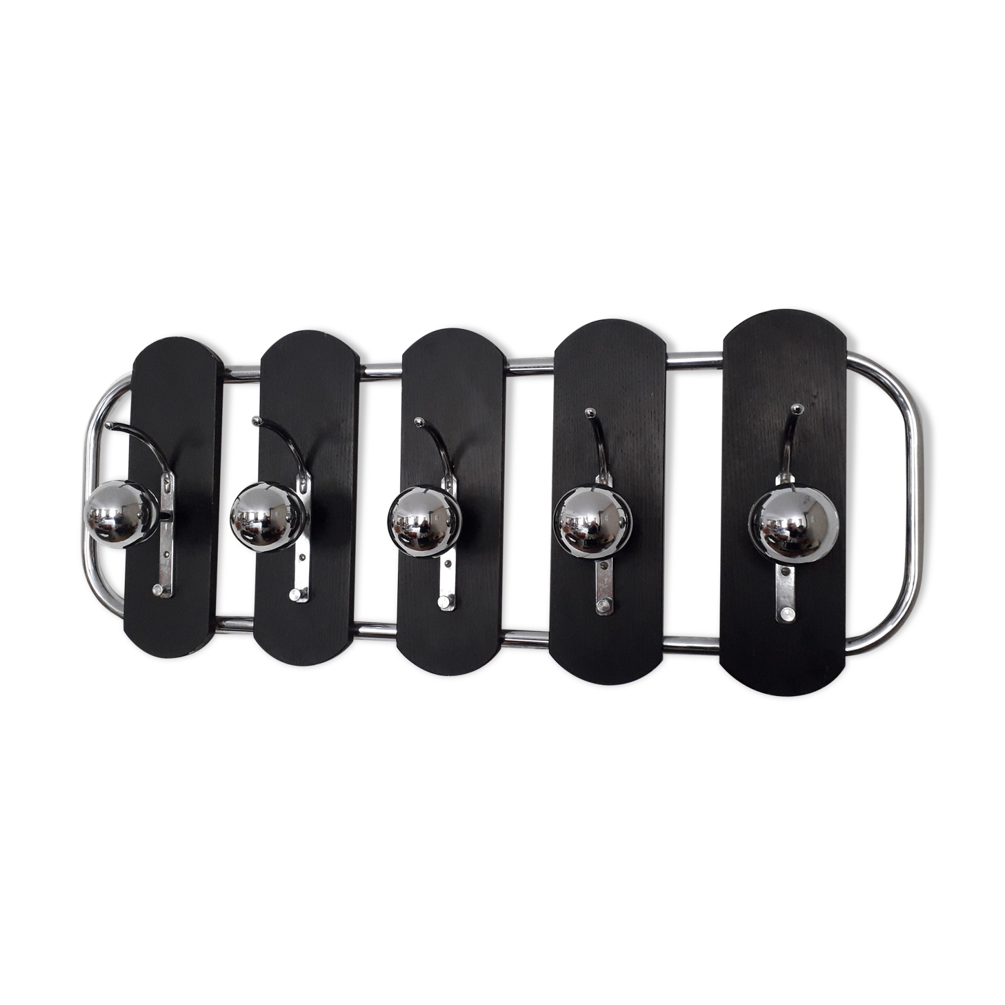 Vintage wall coat rack