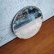 Miroir biseauté rond à poser