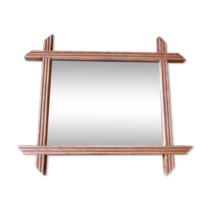 miroir ancien en bois
