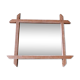Former mirror wooden 37 x 43 cm