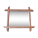 Former mirror wooden 37 x 43 cm