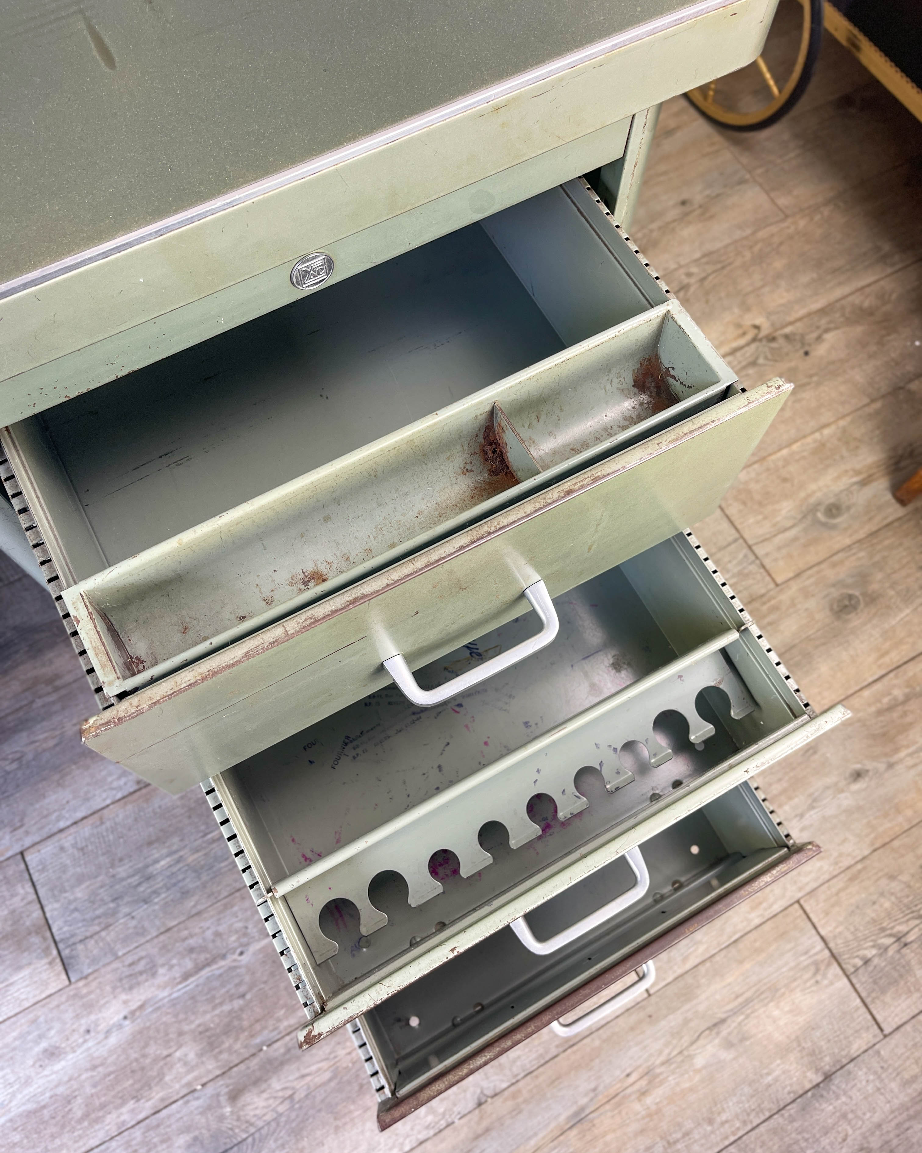 YAC industrial desk, 1950