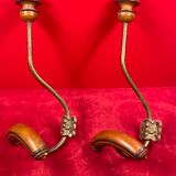 Pair of coat racks, hook