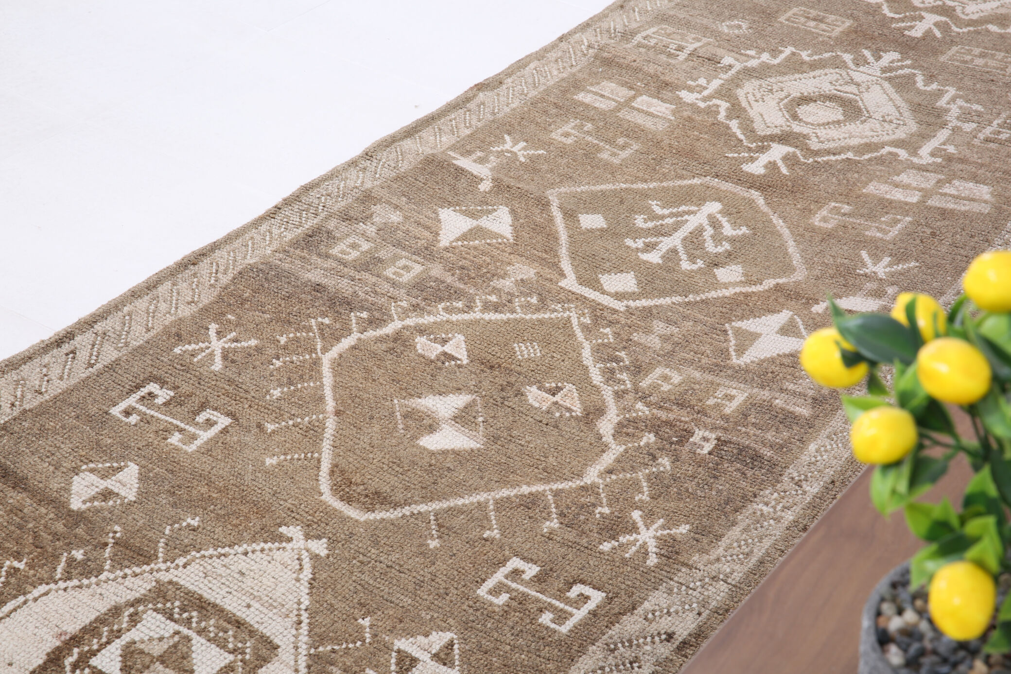 Tapis vintage turkish runner 392x87cm