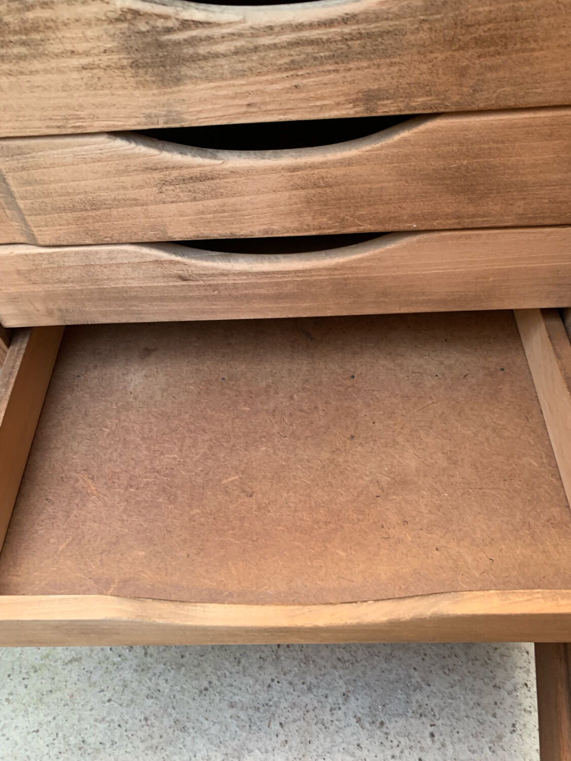 Solid oak Art Deco desk