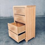 Vintage Rattan High Chest of Drawers, 1980s