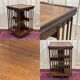 1930s mahogany revolving bookcase