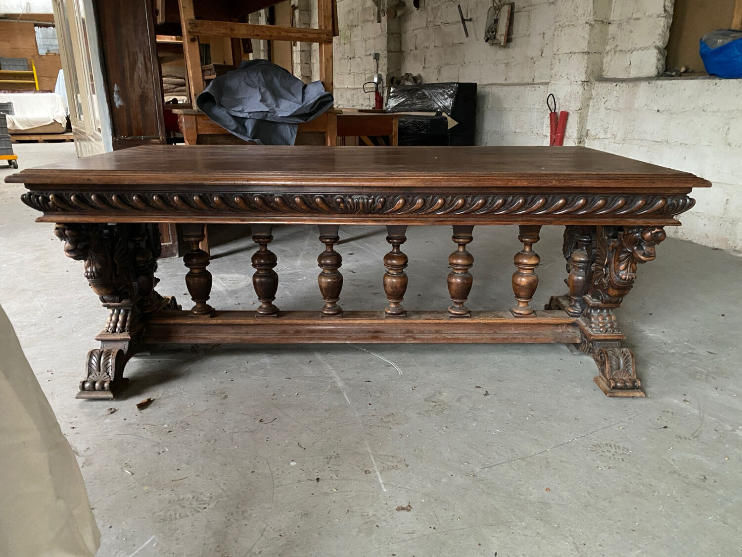 Pair of glass-fronted library cabinets