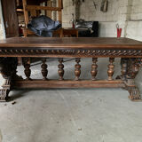 Pair of glass-fronted library cabinets