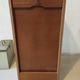 vintage wooden curtain cabinet 4 levels 42x38x88 cm