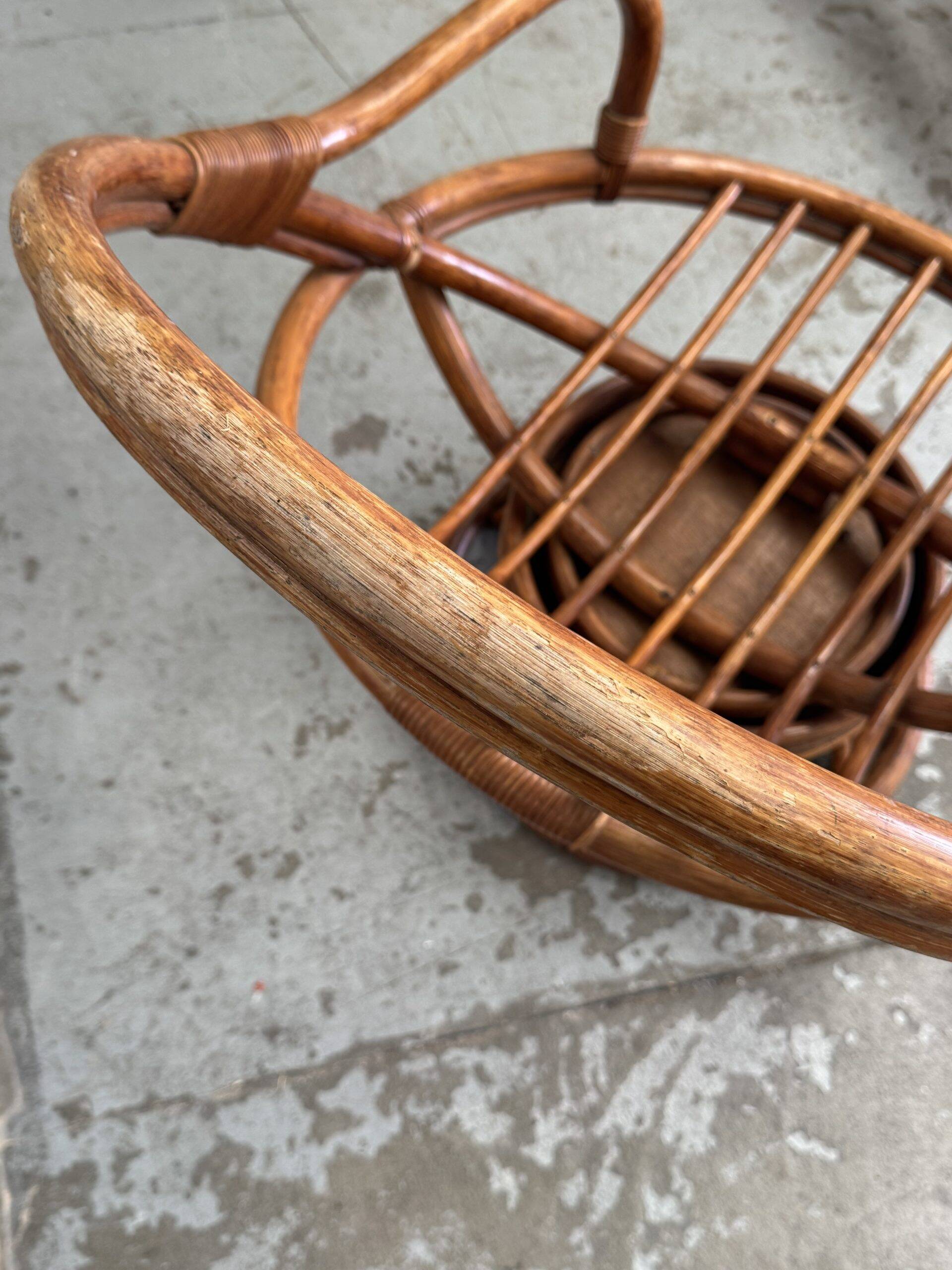 Fauteuil en rotin