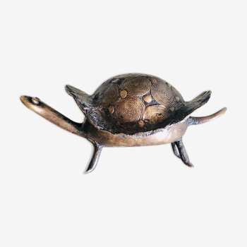 Vintage Bronze Turtle