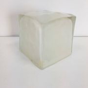 Lampe de table Iviken Ice Cube en verre d'Ikea, années 1990.