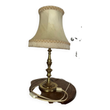 Lampe de chevet pied bronze