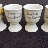 8 porcelain egg cups