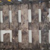 Old wooden crate