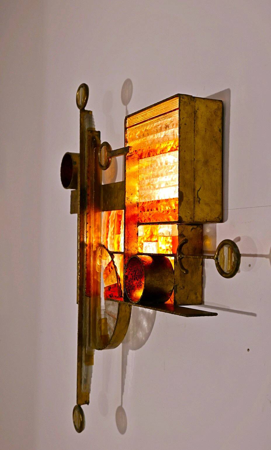Rare Sconce by Albano Poli for Poliarte