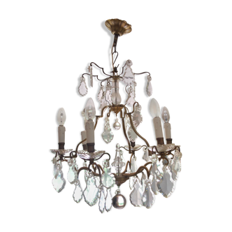 Old chandelier with tassels