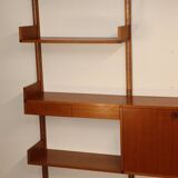 Modular wall bookcase, Minvielle edition by ARP – 1960