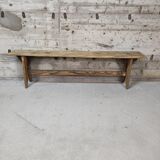 Pickled farm bench