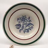 6 hollow plates "Gien" model Amilly