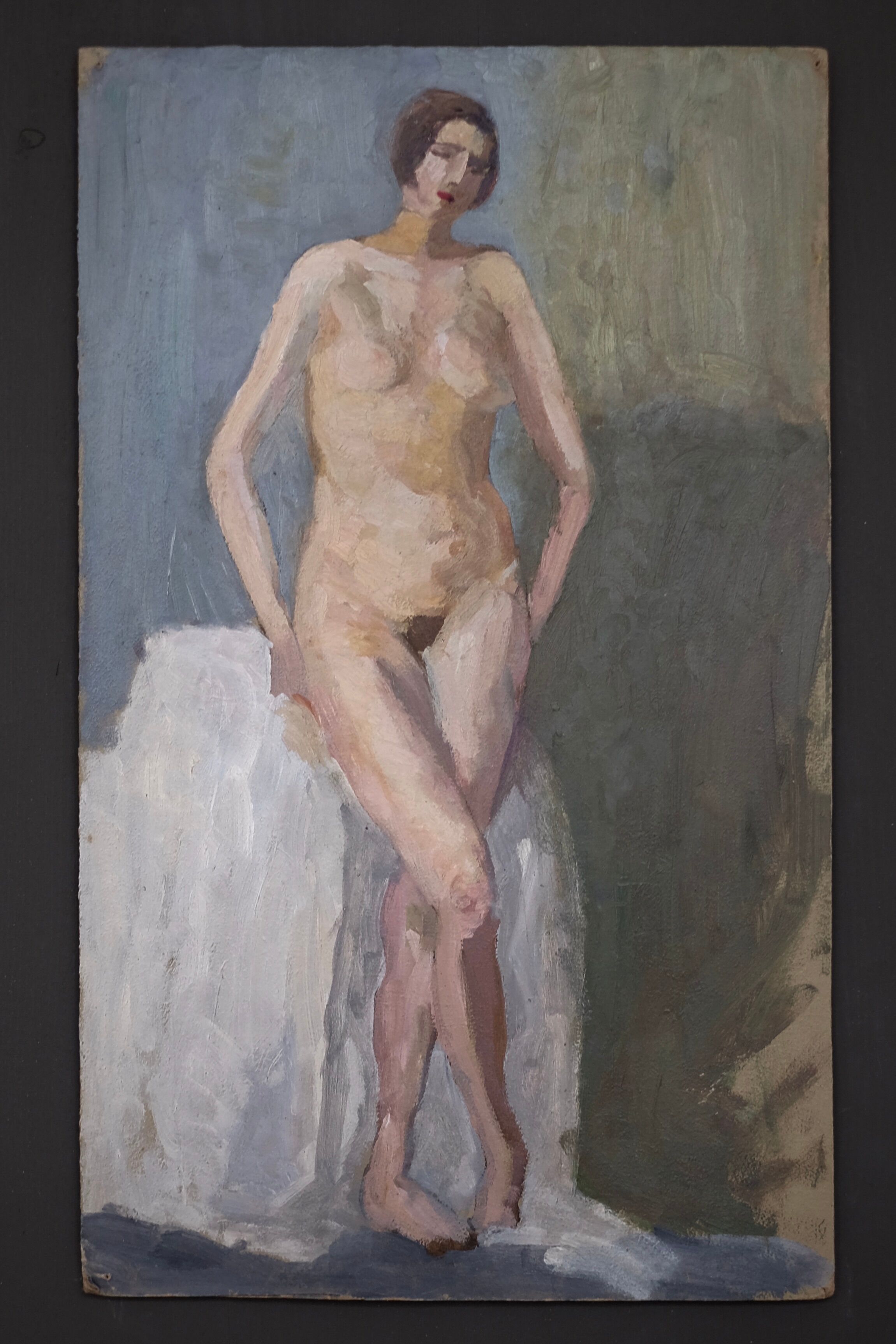 Double-sided female nude painting N°3