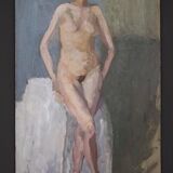 Double-sided female nude painting N°3