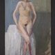 Double-sided female nude painting N°3