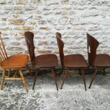 Set of 8 bistro chairs