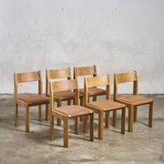 6 dining chairs by Luigi Gorgoni for Roche Bobois