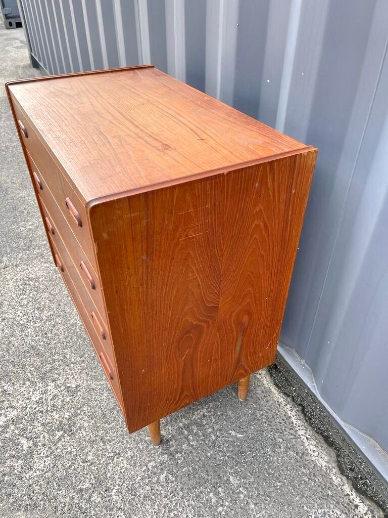 Scandinavian teak chest of drawers