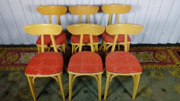 Suite of 6 chairs Luterma "Banana"