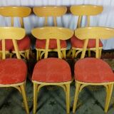 Suite of 6 chairs Luterma "Banana"