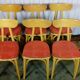 Suite de 6 chaises Luterma « Banane »