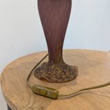 Lampe tulipe pâte de verre