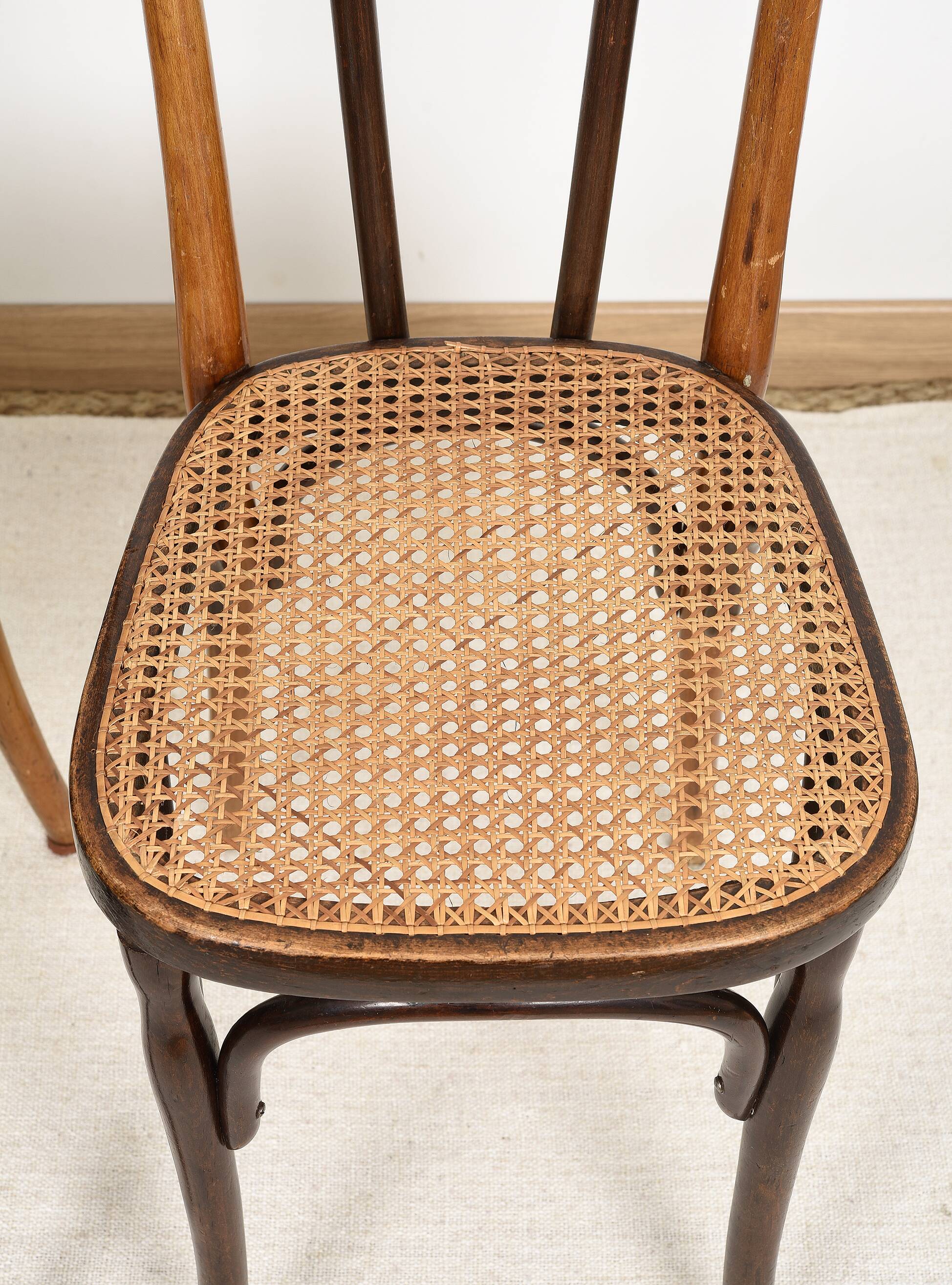 JJ bistro chairs. KOHN bentwood
