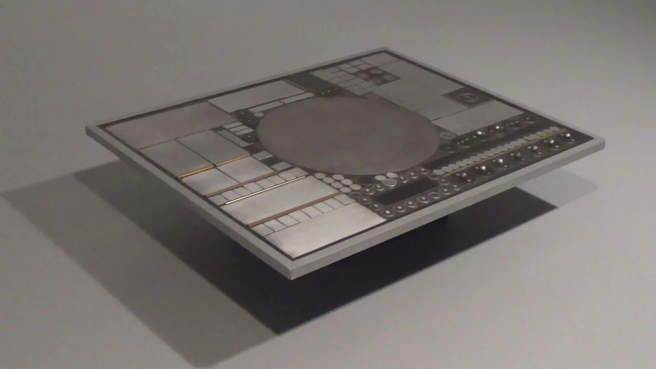 Brutalist coffee table by Raf Verjans