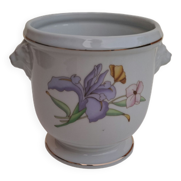 Porcelain pot cover