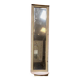 Napoleon III style mirror and woodwork console in 19th century patinated wood
