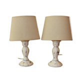 Paire de lampes de chevet
