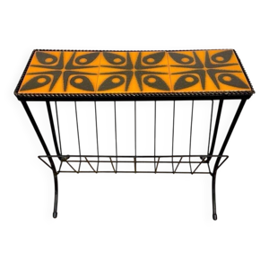 Porte-revues céramique - orange