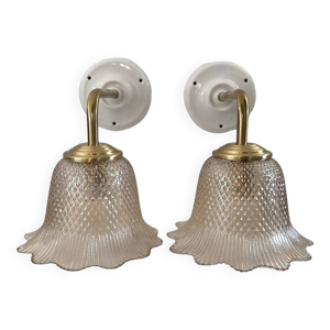 Paire d’appliques murales