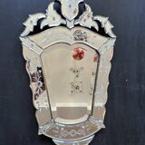 Venetian mirror made of Murano glass, early 20th century.