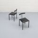 Chaise de salle à manger postmoderne Artelano