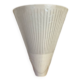 Antique KLYKA white metal wall light