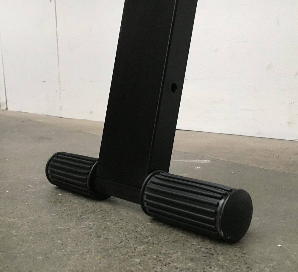 Postmodern Italian graffiti shelf by Rodney Kinsman for Bieffeplast, 1980s.