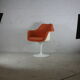 Tulip swivel armchair, Signed Knoll, Eero Saarinen, USA, circa 1960.