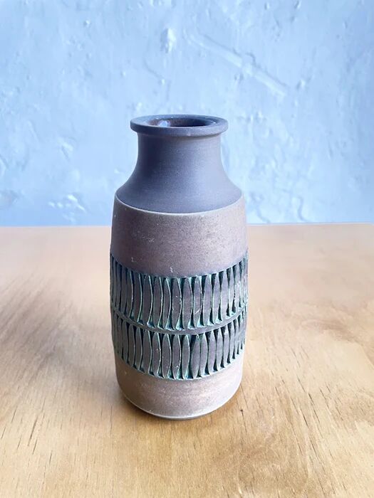 Tomas Anagrius handcrafted stoneware vase, Swedish 1960–1970